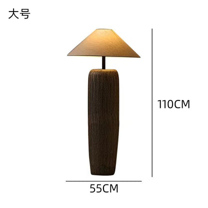 Large Ceramic Table Lamp - Modern Chinese Retro Style Decorative Light