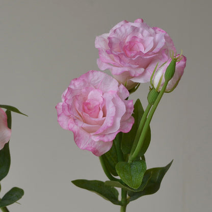 Artificial Flower 3 Head Eustoma Wedding Home Decoration