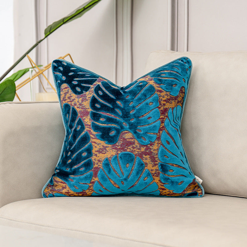Jacquard Throw Pillow Cover - Textured Sofa Cushion Case