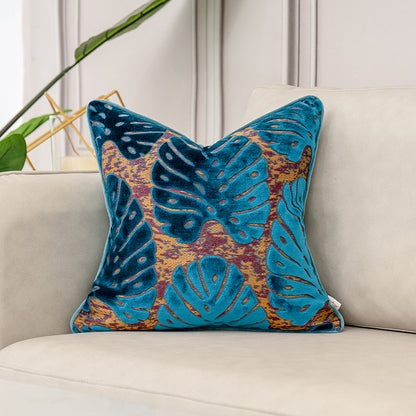 Jacquard Throw Pillow Cover - Textured Sofa Cushion Case