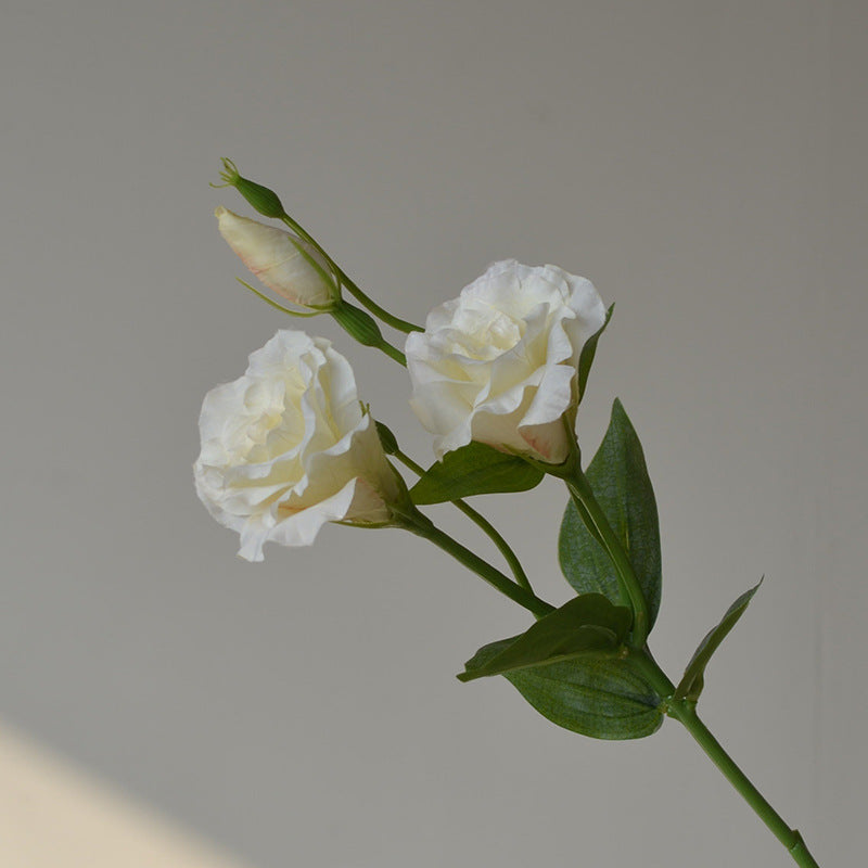 Artificial Flower 3 Head Eustoma Wedding Home Decoration