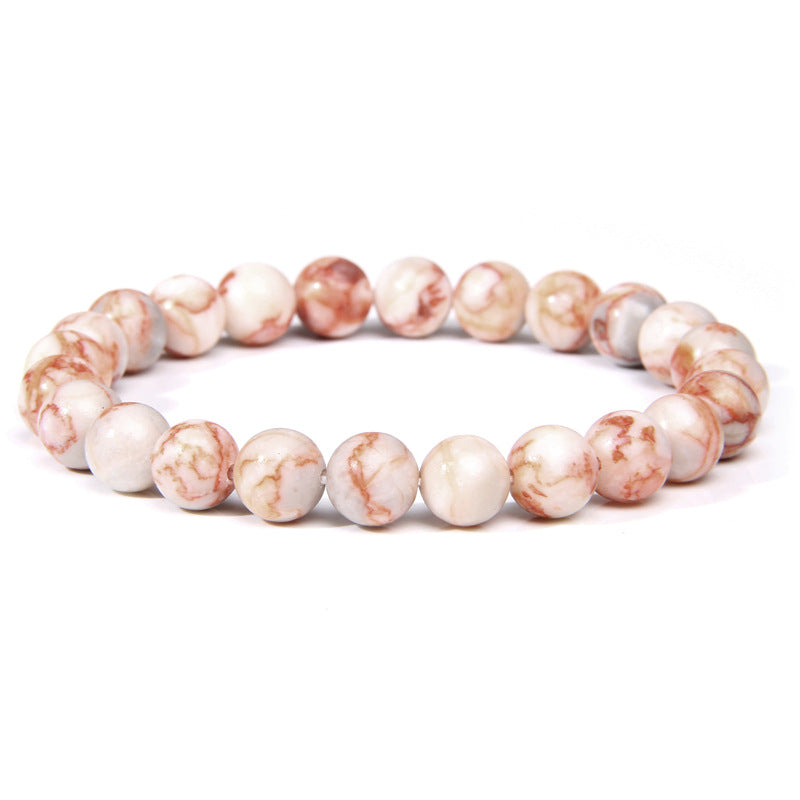 Natural Sunstone Pierced Bracelet With Gemstones