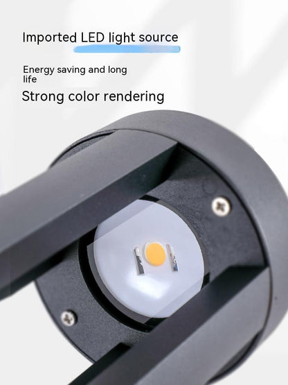 Solar LED Lawn Lamp - Waterproof Outdoor Garden Path Light