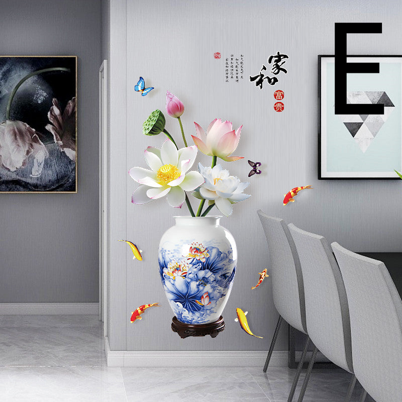 3D Three-dimensional Wall Stickers Wallpaper Self-adhesive