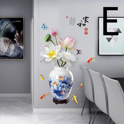 3D Three-dimensional Wall Stickers Wallpaper Self-adhesive