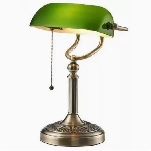Retro Metal Desk Lamp - Vintage Style Study Table Light