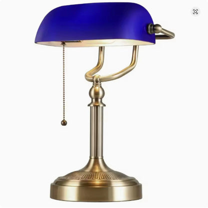 Retro Metal Desk Lamp - Vintage Style Study Table Light