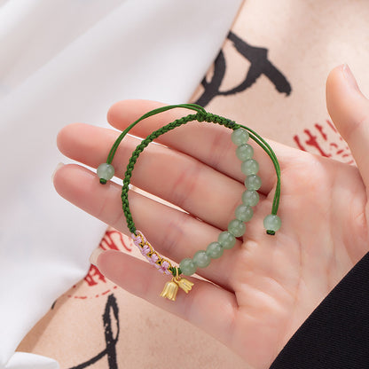 Lily Hand Woven Hand Rope Simple Temperamental Bracelet
