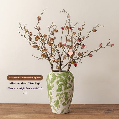 Floral Arrangement Ceramic Wabi Sabi Wind Dried Flowers