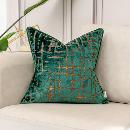 Jacquard Throw Pillow Cover - Textured Sofa Cushion Case