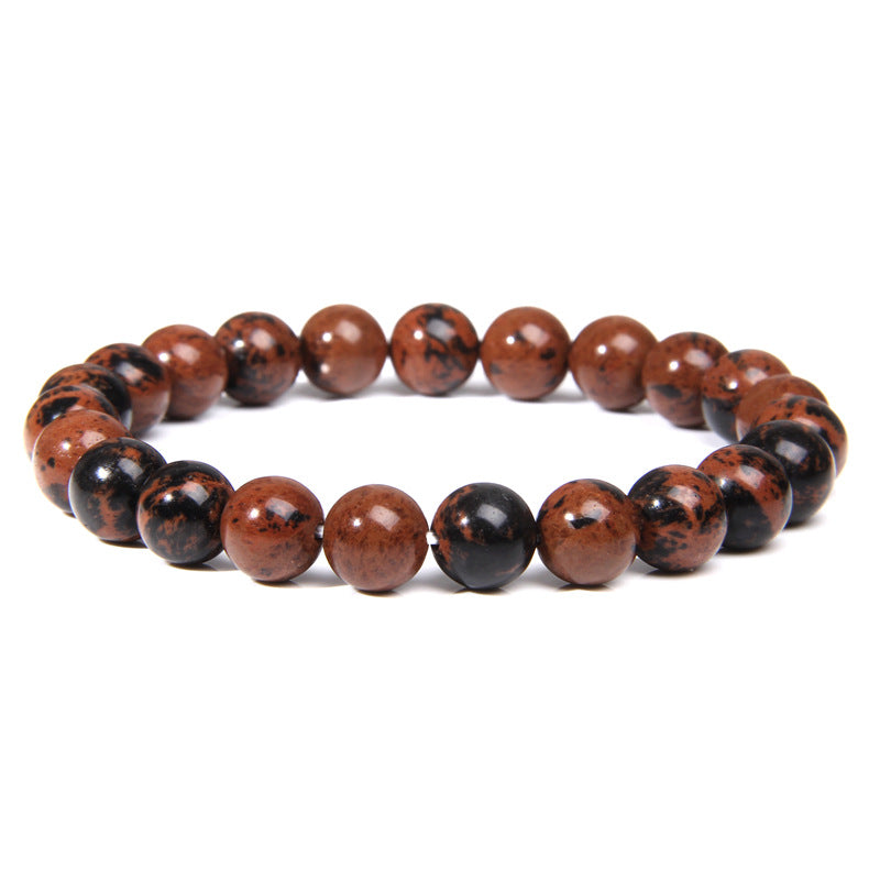 Natural Sunstone Pierced Bracelet With Gemstones