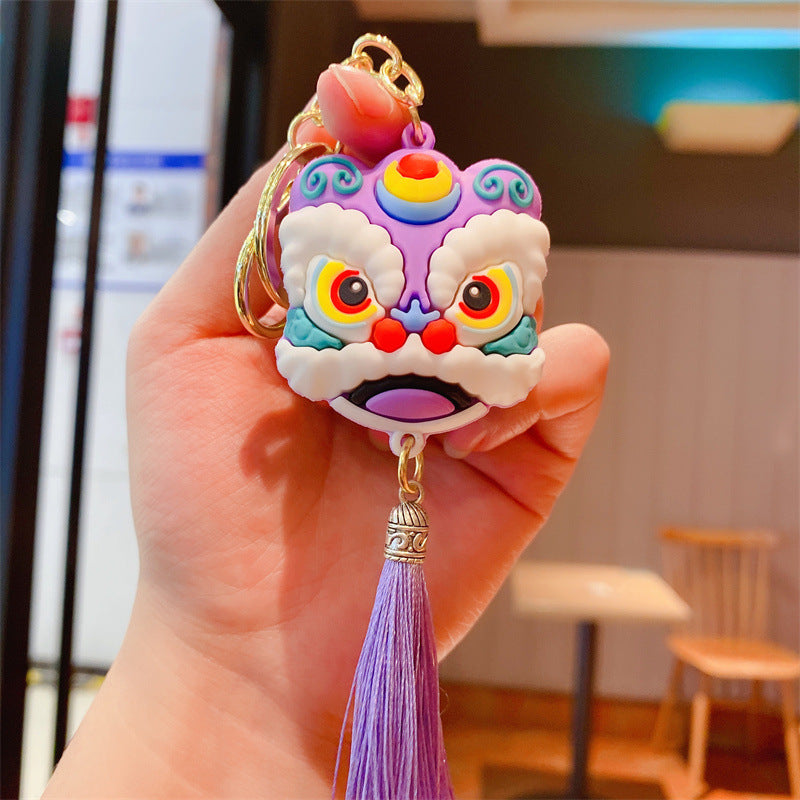 Home Fashion Simple Lion Shape Keychain