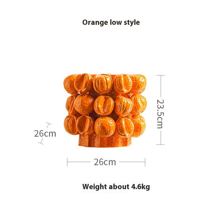 Fruit Vase Ceramic Modern Creative Domestic Decoration