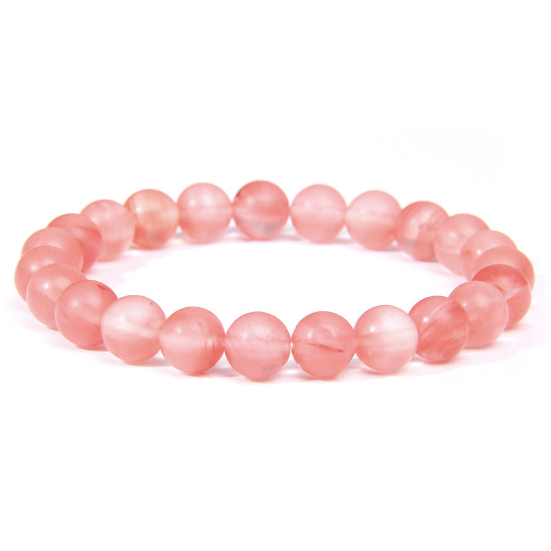 Natural Sunstone Pierced Bracelet With Gemstones