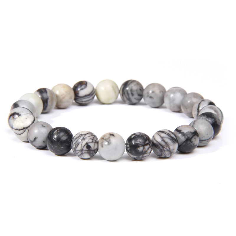 Natural Sunstone Pierced Bracelet With Gemstones