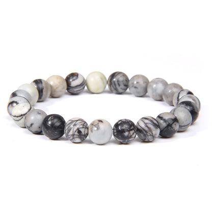 Natural Sunstone Pierced Bracelet With Gemstones