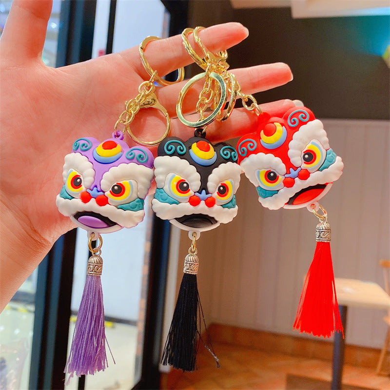 Home Fashion Simple Lion Shape Keychain