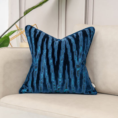Jacquard Throw Pillow Cover - Textured Sofa Cushion Case