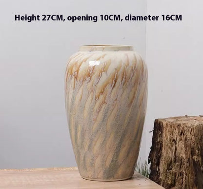 Flower Arrangement Hallway Cream Style Ceramic Flowerpot