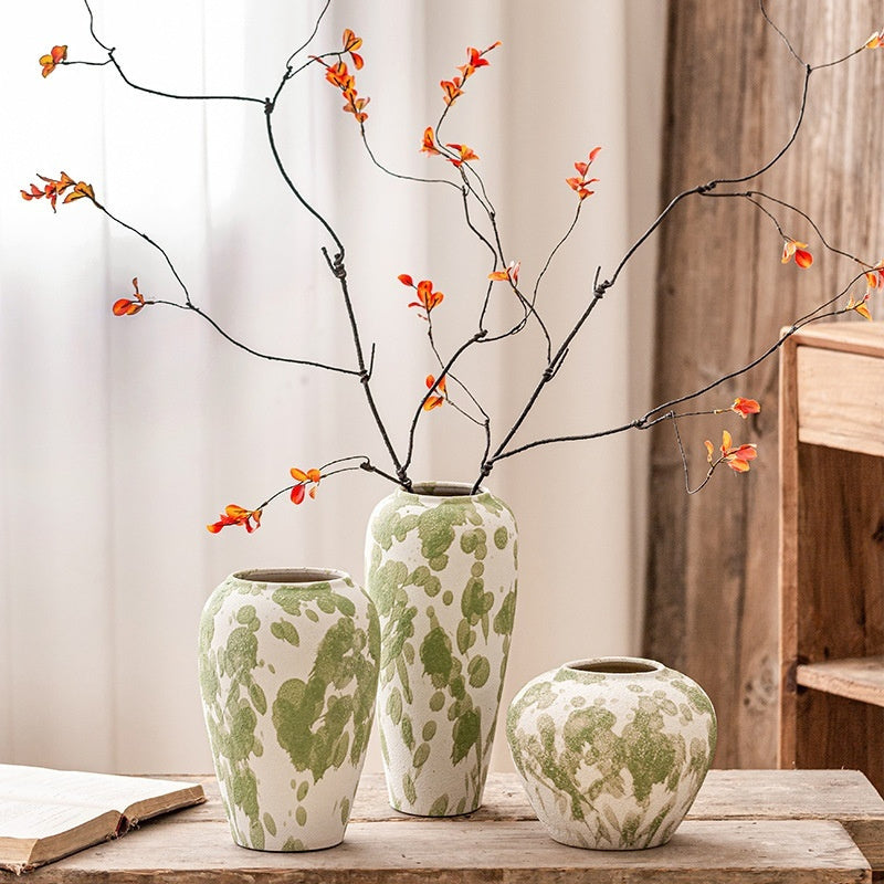 Floral Arrangement Ceramic Wabi Sabi Wind Dried Flowers