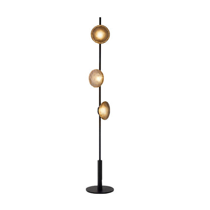 Simple Modern Floor Lamp - Glass Shade for Living Room & Bedroom