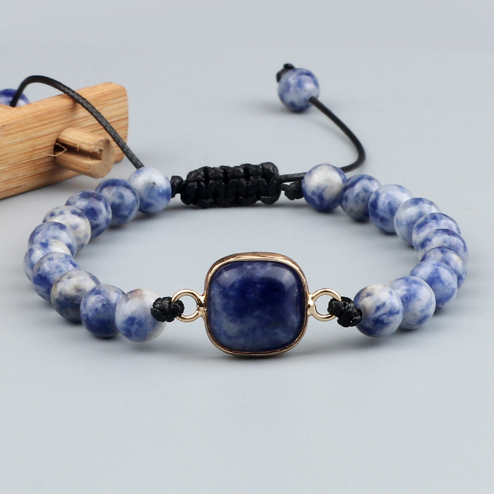 Handmade Stone Pendant Affordable Luxury Style Tiger Eye Cat Eye Bracelet