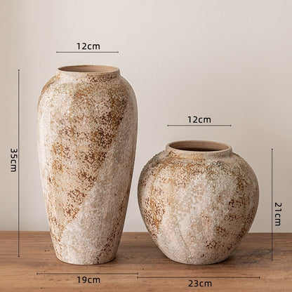 Floral Arrangement Ceramic Wabi Sabi Wind Dried Flowers