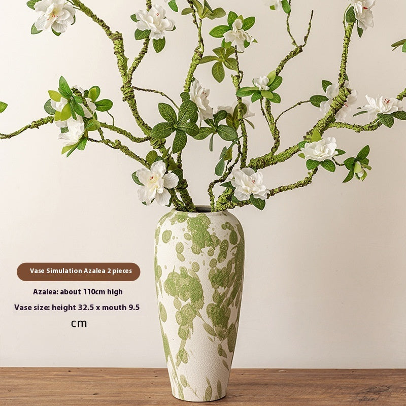 Floral Arrangement Ceramic Wabi Sabi Wind Dried Flowers