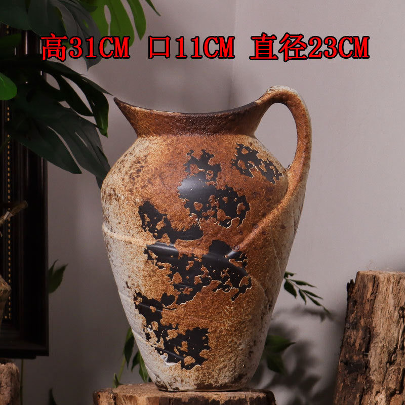 size - Vintage water bottle vase