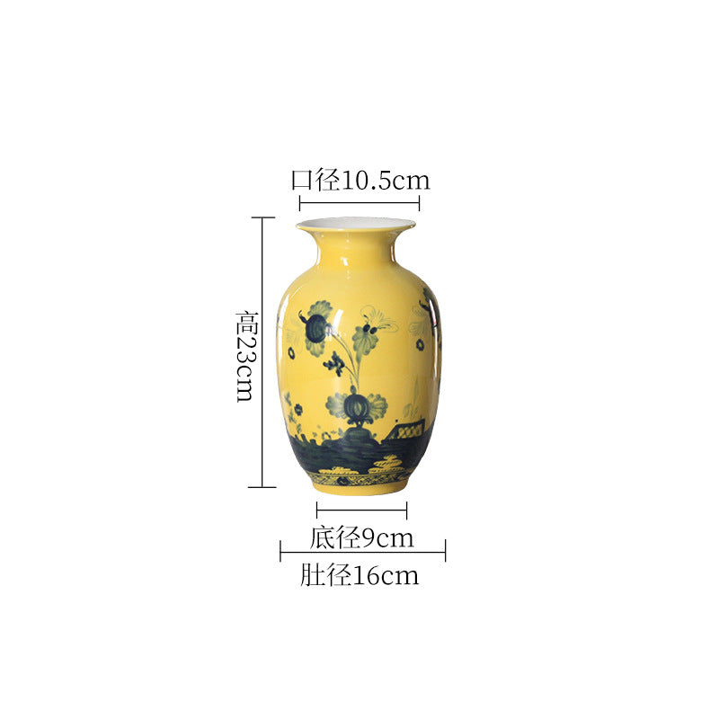 Celadon Blue Porcelain Vase Set with Handcrafted Aesthetic for Floral Arrangements