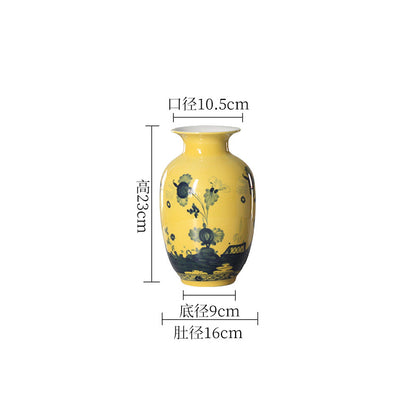 Celadon Blue Porcelain Vase Set with Handcrafted Aesthetic for Floral Arrangements