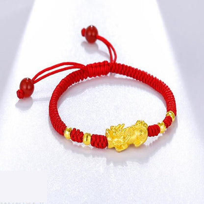 Brass Gold-plated Brave Bracelet Gold Jewelry