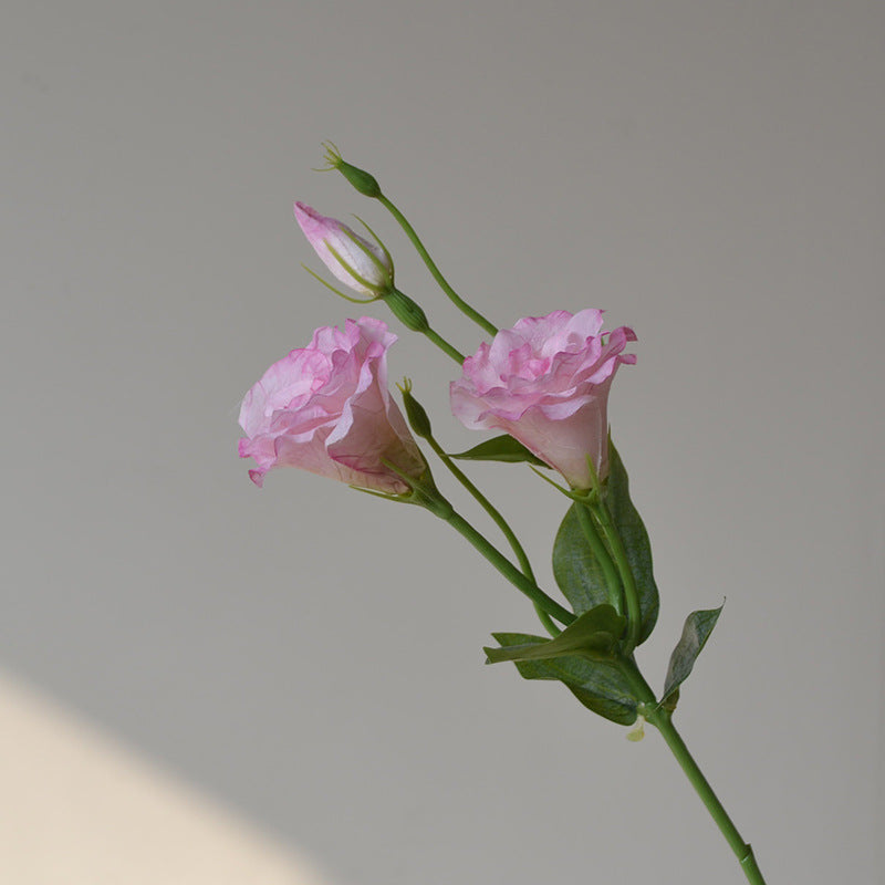 Artificial Flower 3 Head Eustoma Wedding Home Decoration