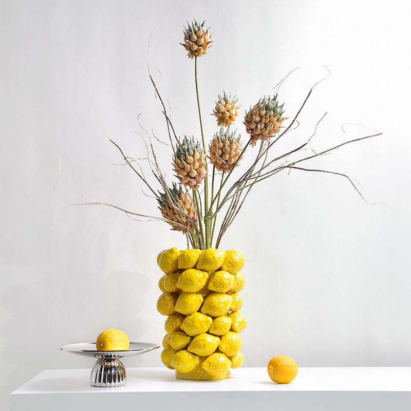 Fruit Vase Ceramic Modern Creative Domestic Decoration