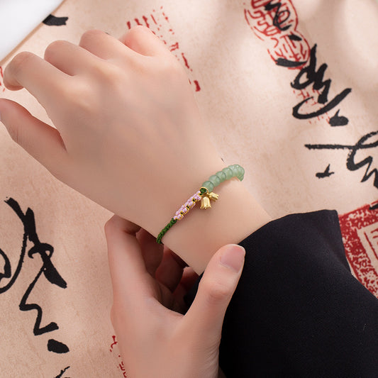 Lily Hand Woven Hand Rope Simple Temperamental Bracelet