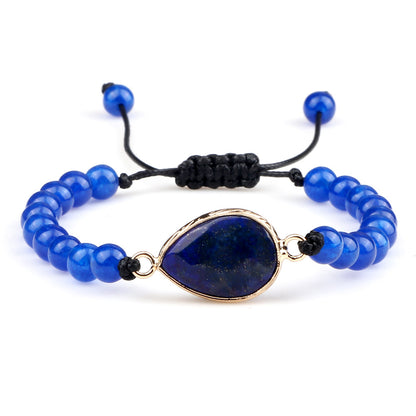 Handmade Stone Pendant Affordable Luxury Style Tiger Eye Cat Eye Bracelet