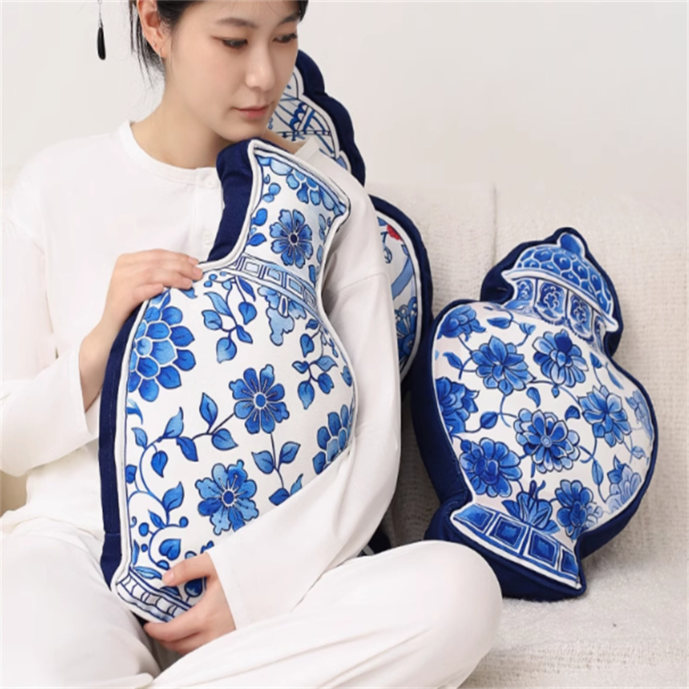 New Chinese Style High-end Sofa Pillow Living Room Light Luxury