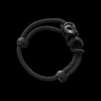 buddhalotus Black Mamba Rope Bracelet - Blackened - image 1