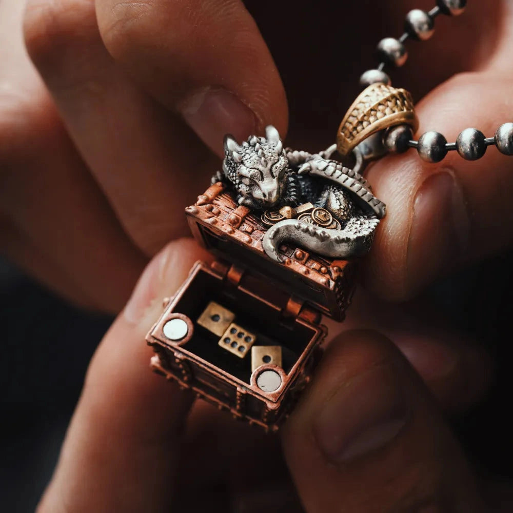 buddhalotus Dragon Treasure Chest Pendant - image 4