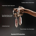 Taoist talisman design story of the Masterblade earring