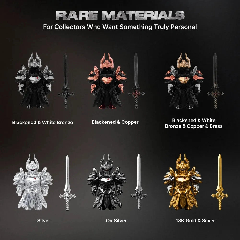 White Bronze With Bronze Mech Justicar Details 11
