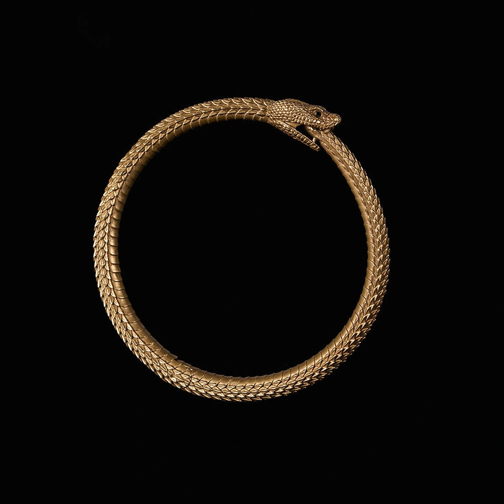 Buy Brass Ouroboros Bracelet#Brass