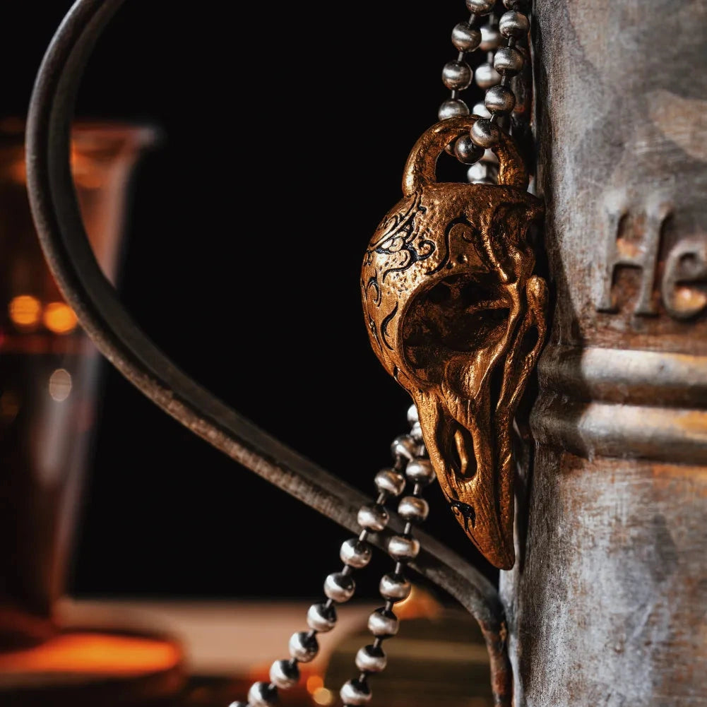 buddhalotus Raven Skull Pendant - image 3