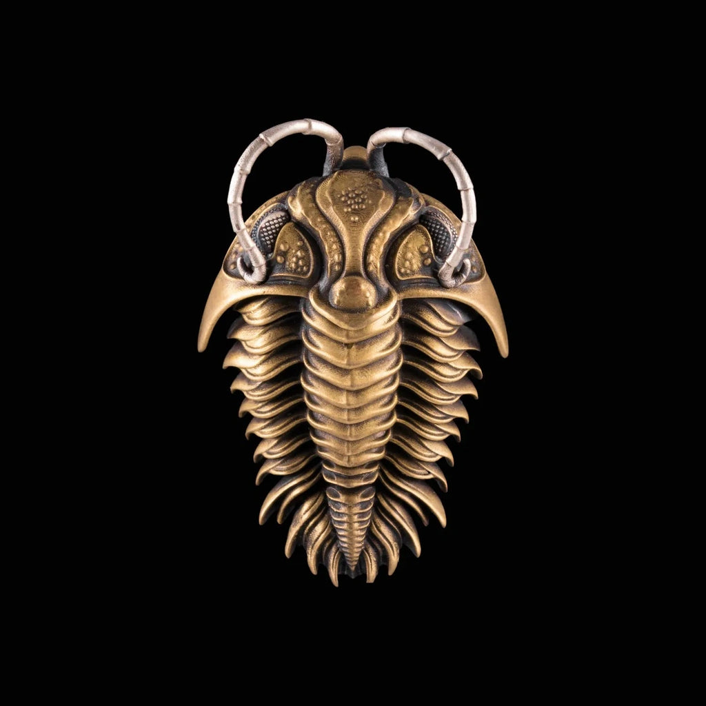 Trilobite Kinetic Pendant - Brass variant