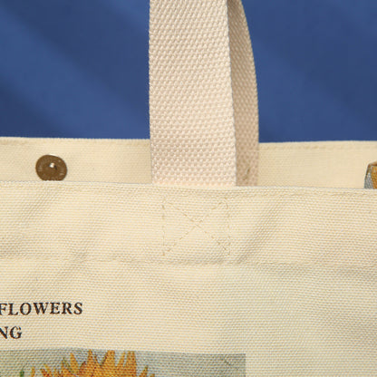 Large Canvas Tote Bag - Art Print Commuter Handbag