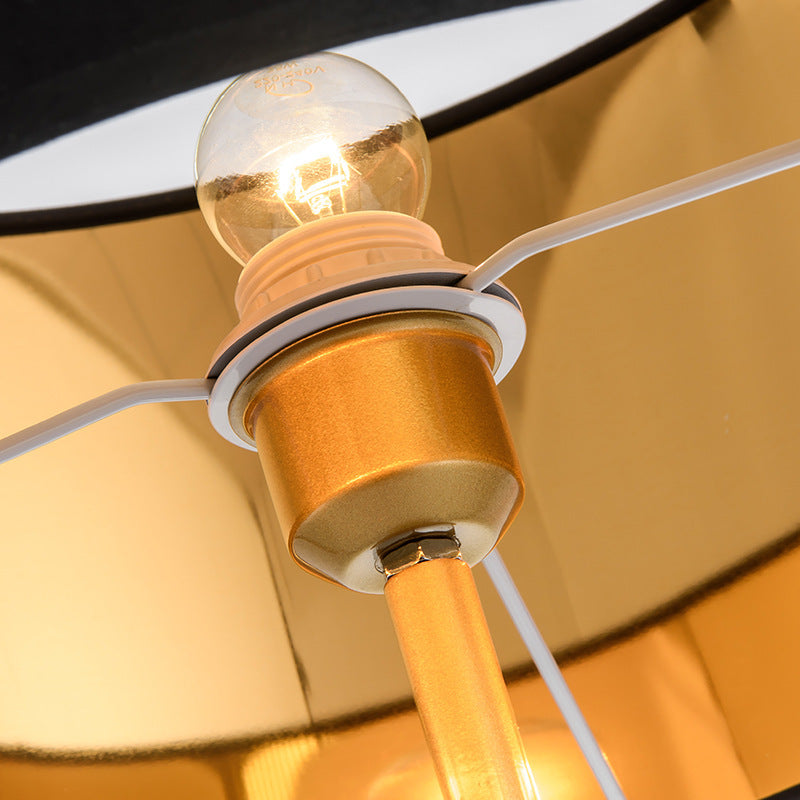 Modern Designer Table Lamp - Metal Bedside & Study Light