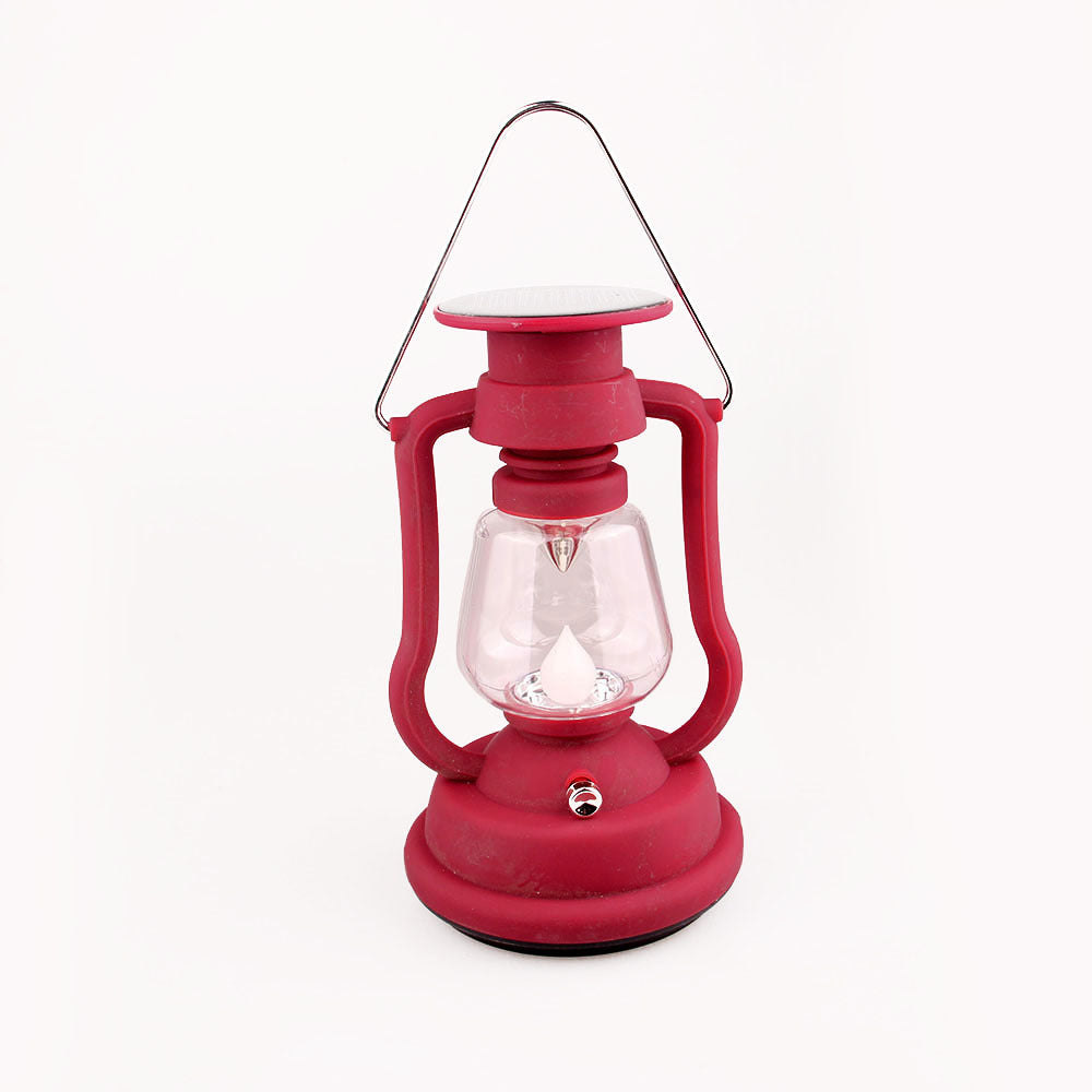 Hand Crank Solar Camping Lantern - Portable LED Emergency Light