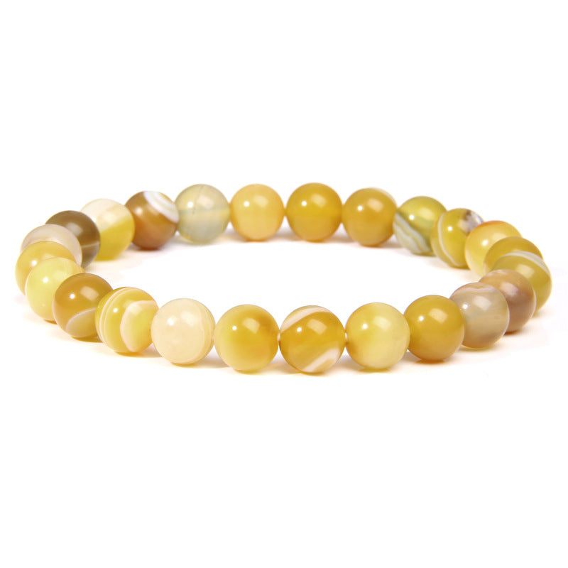 Natural Sunstone Pierced Bracelet With Gemstones