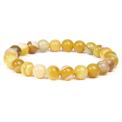 Natural Sunstone Pierced Bracelet With Gemstones