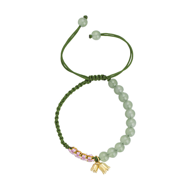 Lily Hand Woven Hand Rope Simple Temperamental Bracelet